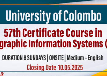University of Colombo Launches 57th Certificate Course in Geographic Information Systems (GIS)