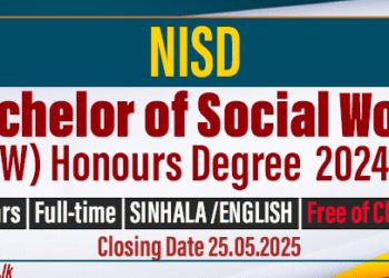 Bachelor of Social Work (BSW) Honours Degree 2024/2025 at NISD