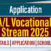 A/L Vocational Stream 2025
