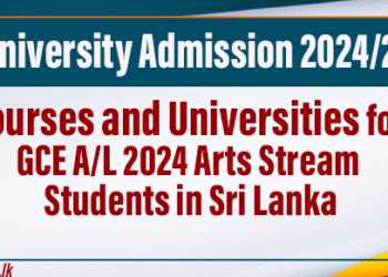 Top Courses and Universities for GCE A/L 2024 Arts Stream Students in Sri Lanka