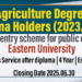 BSc. in Agriculture Degree Program for Diploma Holders (2023/2024) - Eastern University