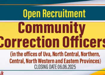 Open Recruitment for Community Correction Officers 2025