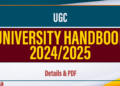 Download University Handbook 2024/2025