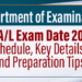 GCE A/L Exam Date 2025 in Sri Lanka