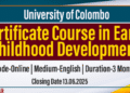 Certificate Course in Early Childhood Development