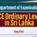 GCE Ordinary Level in Sri Lanka