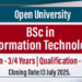 BSc in Information Technology 2025 - Open University
