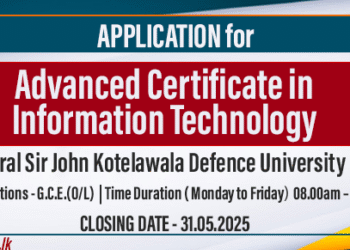 Applications Open for Advanced Certificate in Information Technology – NVQ Level 4 at KDU