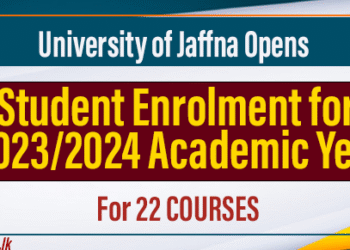 University of Jaffna Opens Student Enrolment for 2023/2024 Academic Year