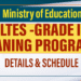 Induction Training Program 2025 for SLTES -Grade III Appointees