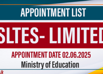 SLTES – LIMITED Appointment List