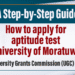 How to apply for aptitude test University of Moratuwa: A Step-by-Step Guide