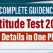 Aptitude Test 2025 for University Admission 2024/2025 – All Details in One Place!