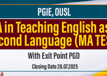 PGIE Calls for Applications for MA in Teaching English as a Second Language (MA TESL)