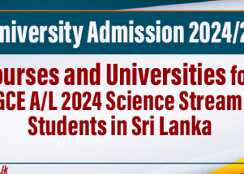 GCE A/L 2024 Science Stream Students in Sri Lanka