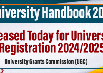 University Handbook 2025 Released Today for University Registration 2024/2025