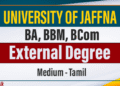 External Degree Programmes at University of Jaffna 2025: Your Guide to Higher Education