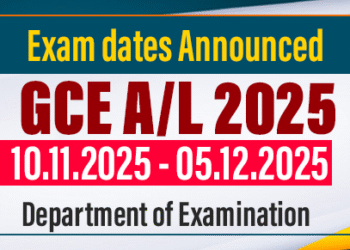 GCE A/L Exam 2025 date Announced