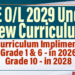 GCE O/L 2029 Under New Curriculum