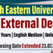 BICT External Degree - South Eastern University of Sri Lanka
