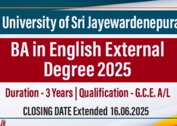 BA in English External Degree 2025