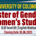 University of Colombo Opens Admissions for Master of Gender & Women’s Studies 2025/26