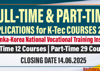 Admissions for Full-Time & Part-Time Courses at K-Tec