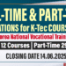 Admissions for Full-Time & Part-Time Courses at K-Tec