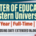 Master of Education (M.Ed.) 2025
