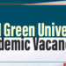 NSBM Green University Academic Vacancies