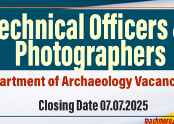 Department of Archaeology Announces Vacancies