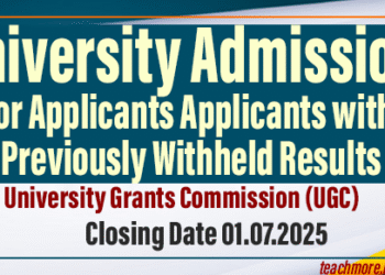 University Admission for Applicants with Previously Withheld Results
