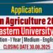 Applications for MSc. in Agriculture