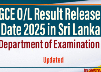 GCE O/L 2024 Exam Results www.doenets.lk