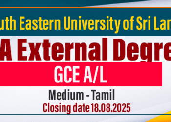 Bachelor of Arts (BA) External Degree Application - SEUSL