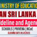 Clean Sri Lanka day : Guideline and Agenda