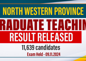 Results Released – Graduate Teaching Exam – North Western Province