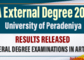 BA External Degree
