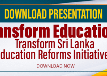 Transform Education – Transform Sri Lanka” Download Presentation (July 2025)
