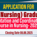 Recruitment of B. Sc. (Nursing) Graduates for the Orientation and Coordination Course in Nursing- 2025