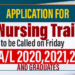 Applications for Nursing Training – 2025