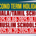 Second Term Holidays for Schools in 2025