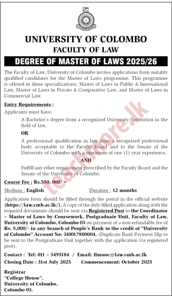 Master of Laws