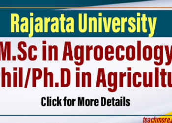 Postgraduate Programmes Now Open at Faculty of Agriculture – Rajarata University