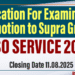 Promotion to Supra Grade of MSO Service – 2025