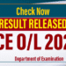 GCE O/L 2024(2025) Results-Released