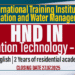 HND in Irrigation Technology – 2025
