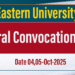 General Convocation 2025 - Eastern University