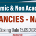 NAITA Calls for Applications to Fill Over 270 Vacancies