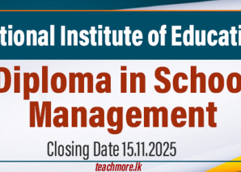 Diploma in School Management 2025/2026